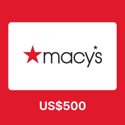 메이시스 US$500 기프트카드